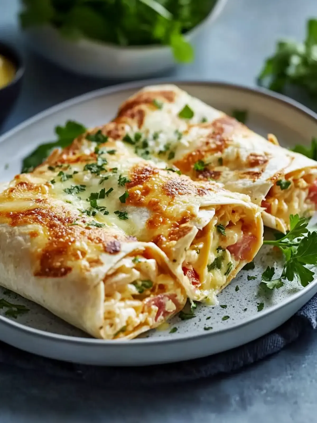 Schnelle Ofenwraps mit Käse für fröhliche Familienabende 4 Schnelle Ofenwraps mit Käse