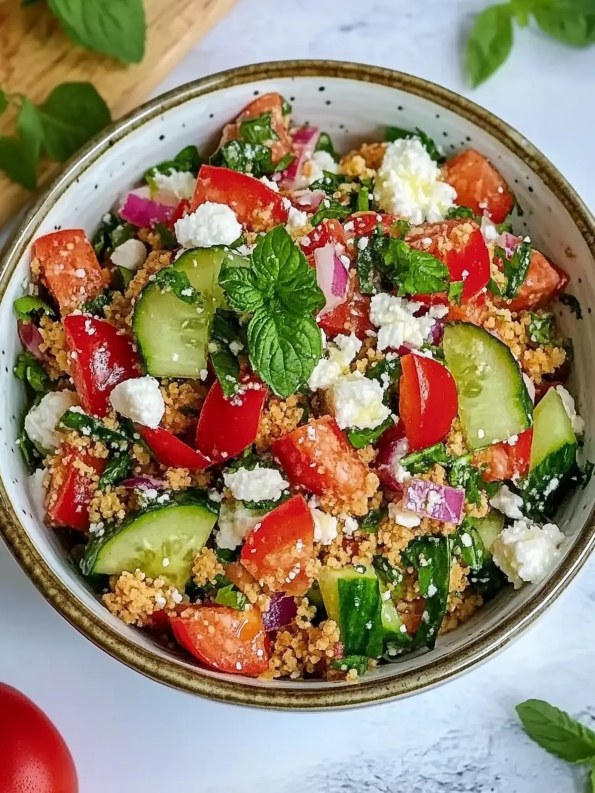 Frischer Bulgursalat Rezept für gesunde Genussmomente 5 Bulgursalat Rezept