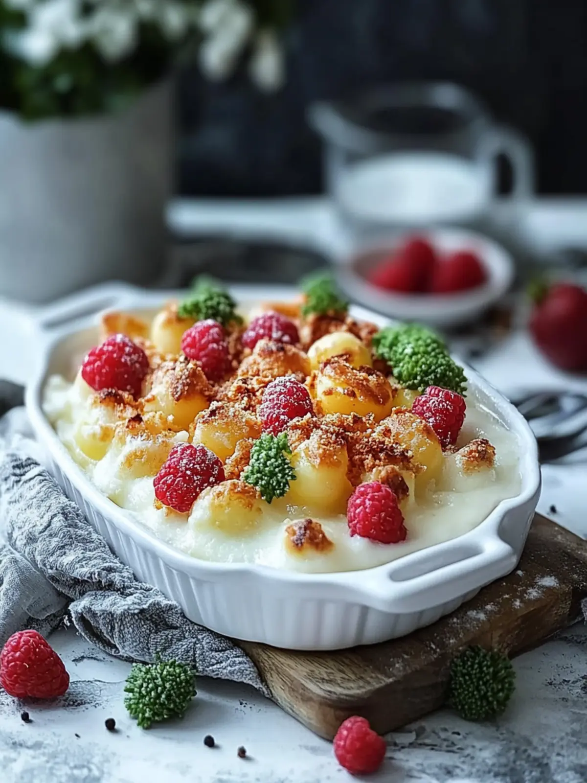 Cremiger Gemüseauflauf