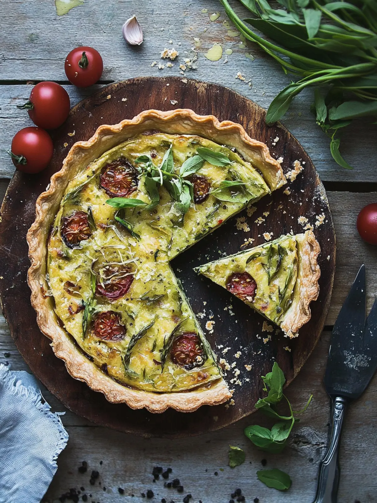 Geniale Bärlauch-Quiche: Frischer Genuss für jeden Anlass 2 Bärlauch-Quiche