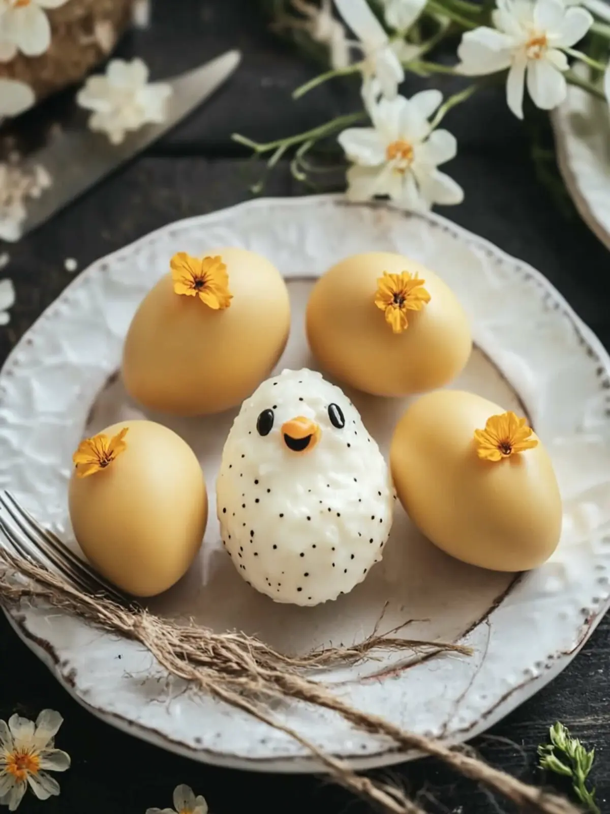 Süßes Osterrezept: Niedliche Eier Küken für dein Brunch 4 Süßes Osterrezept