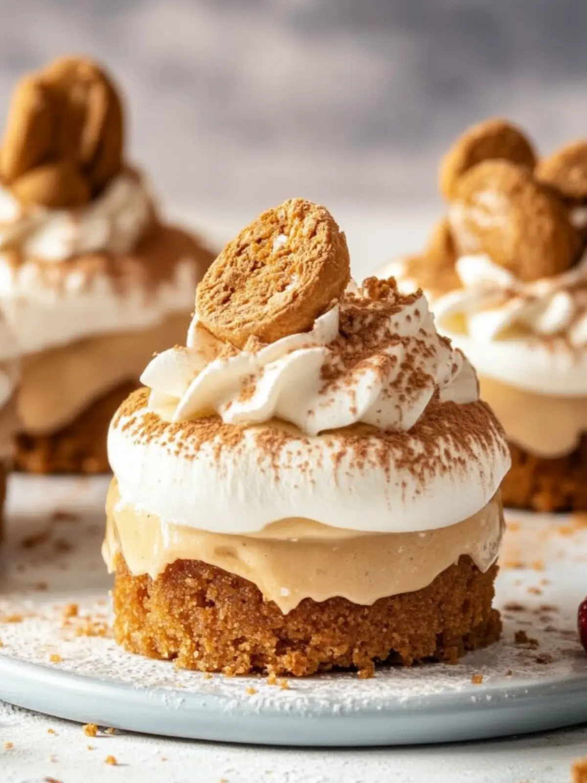 Mini Biscoff Käsekuchen zum Verlieben – No-Bake Genuss! 3 Mini Biscoff Käsekuchen