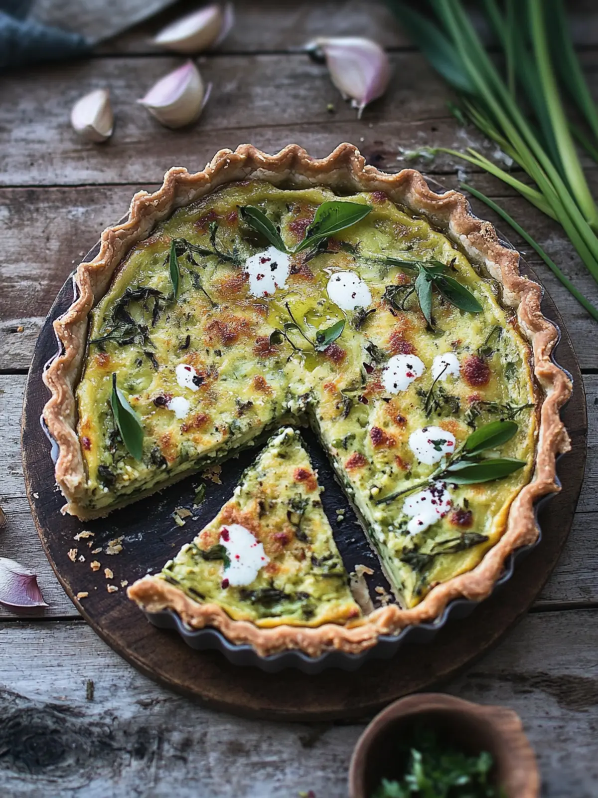 Geniale Bärlauch-Quiche: Frischer Genuss für jeden Anlass 3 Bärlauch-Quiche