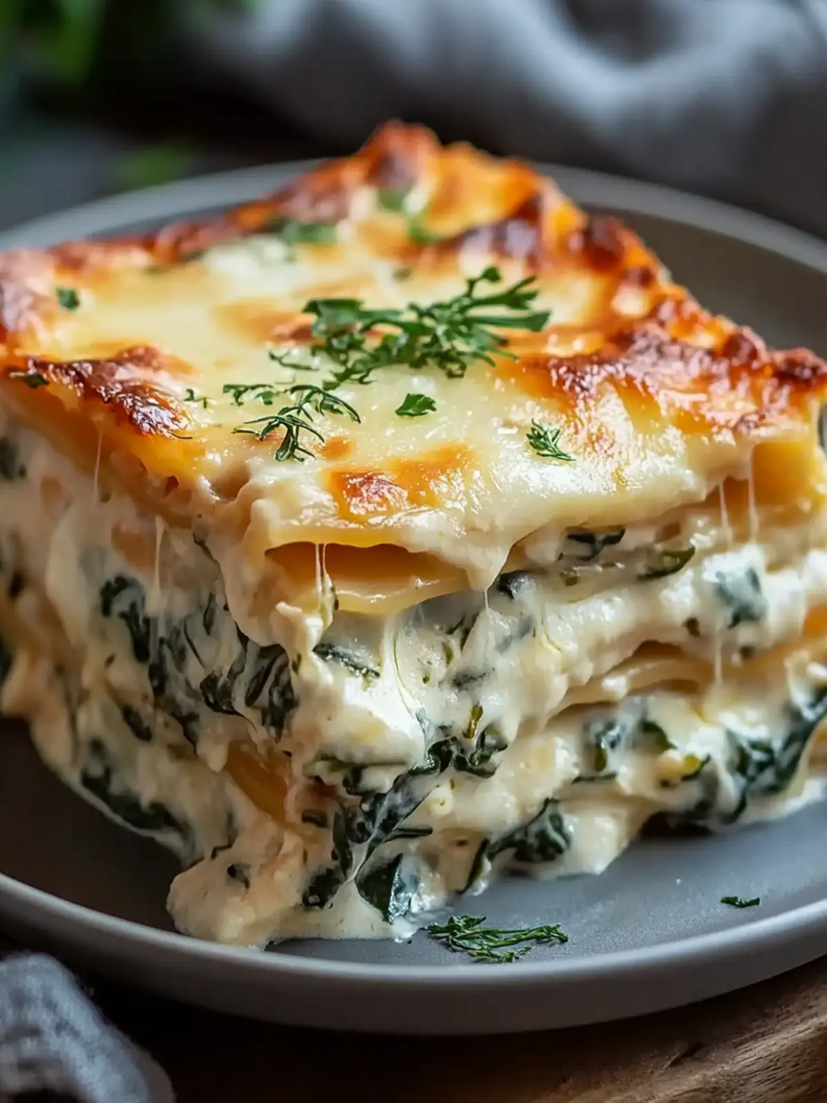 Lachs-Spinat-Lasagne: Gesund und köstlich für die Familie 4 Lachs-Spinat-Lasagne