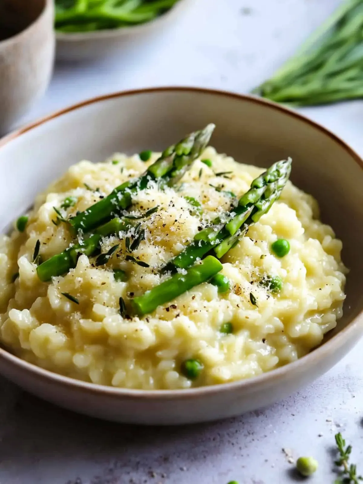 Trauriges cremiges Spargelrisotto Rezept für glückliche Momente 5 Trauriges cremiges Spargelrisotto Rezept