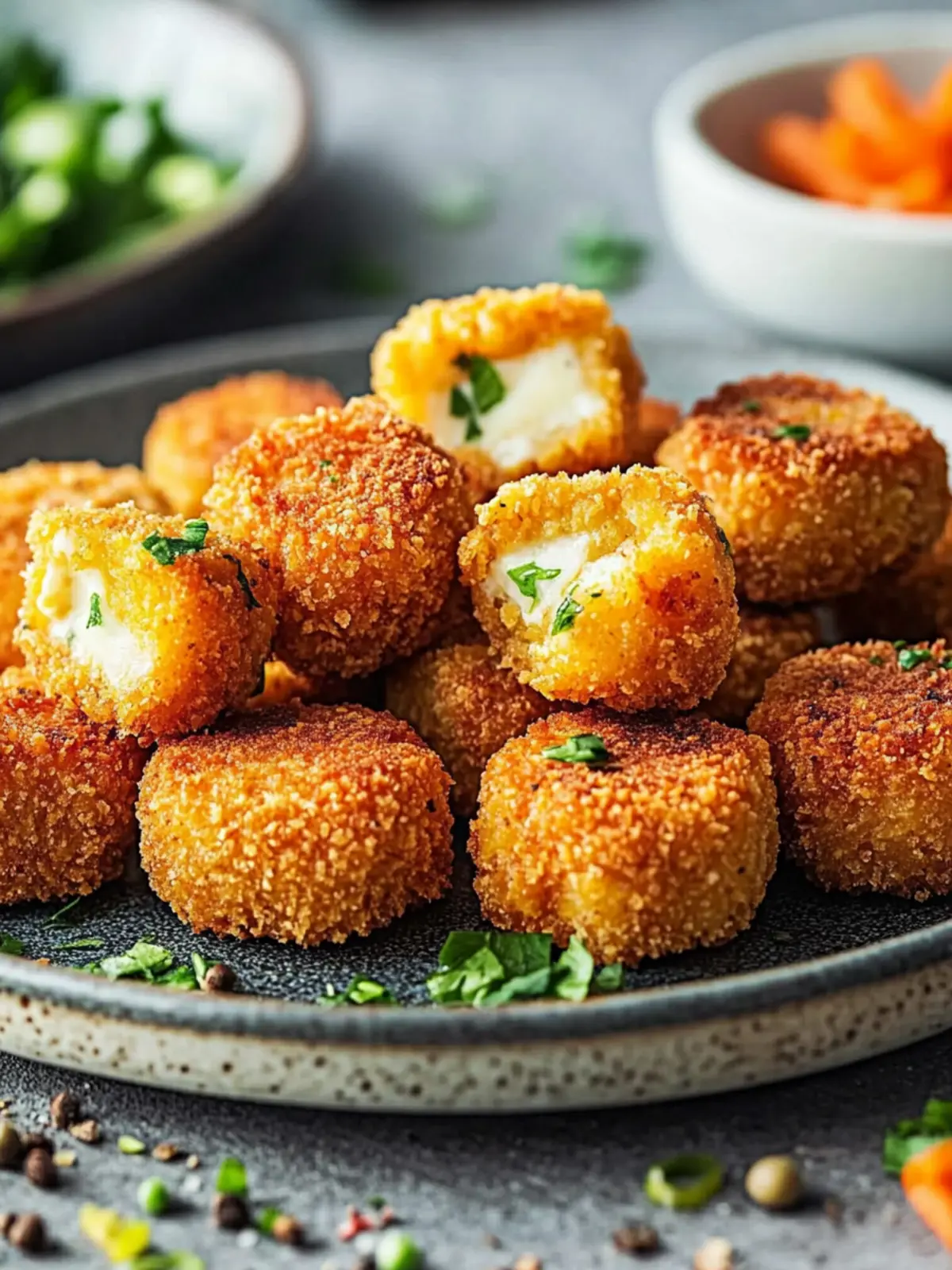 Köstliche Brokkoli-Nuggets mit Käse und Haferflocken für jedes Kind 5 Brokkoli-Nuggets mit Käse und Haferflocken