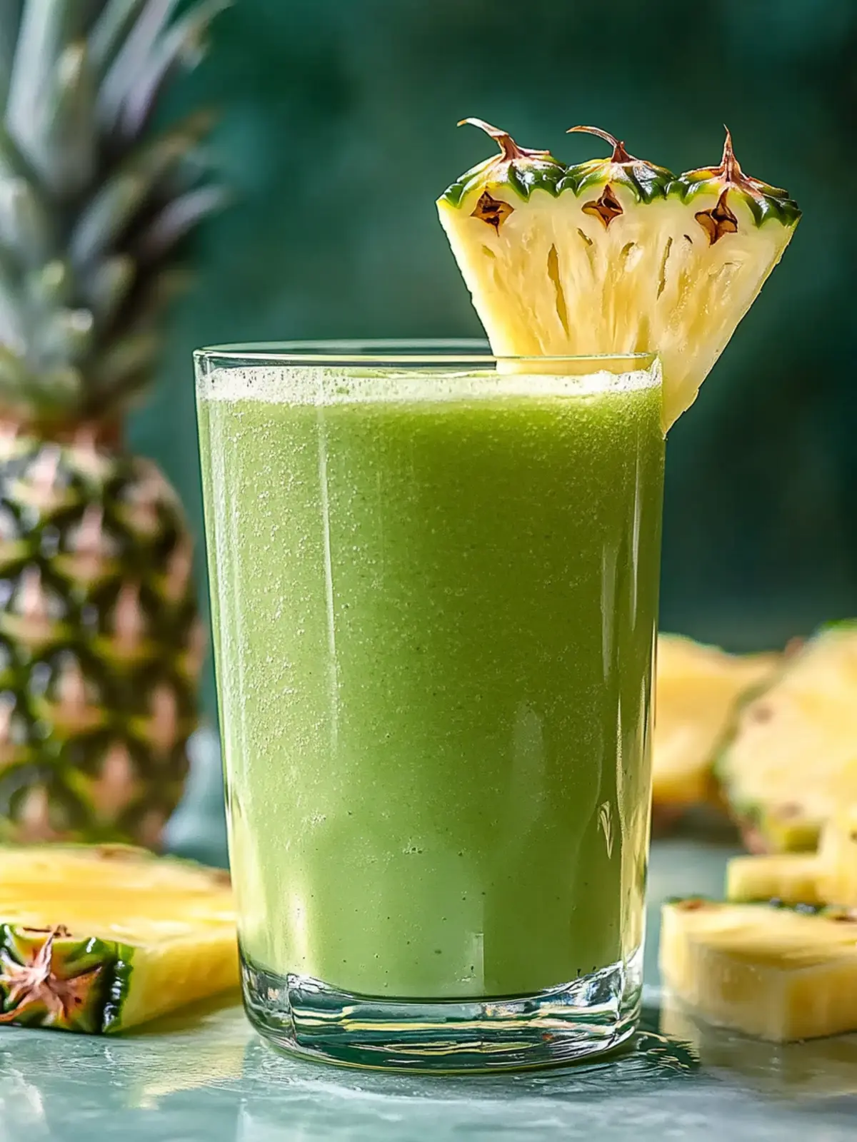 Ananas Grüner Smoothie: Frischer Kick für deinen Morgen 4 Ananas Grüner Smoothie