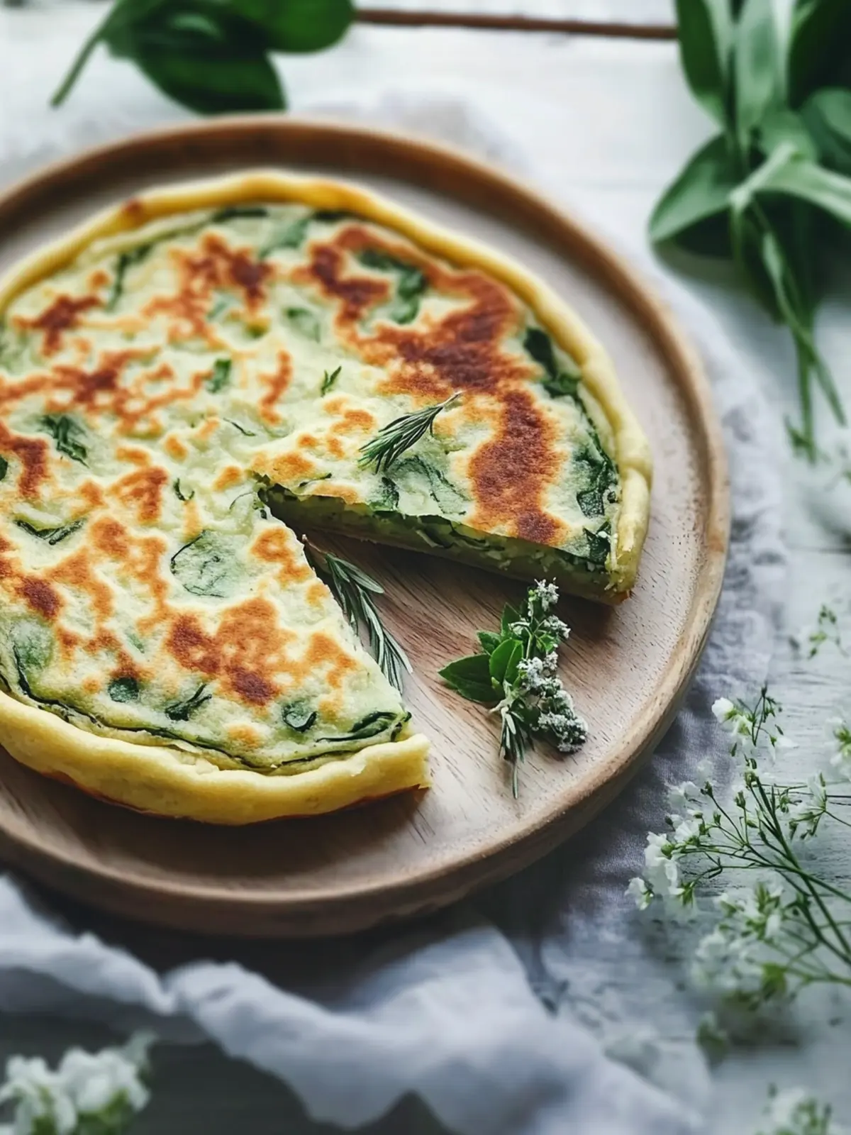 Genussvolles Bärlauch Pfannkuchen Rezept für jeden Anlass 4 Bärlauch Pfannkuchen