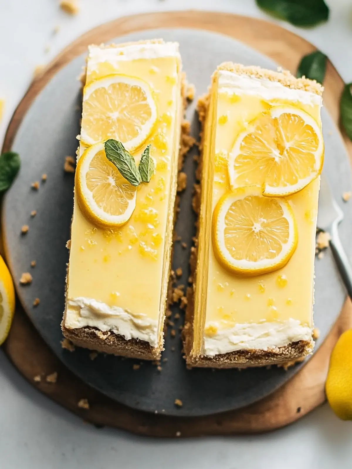 Einfache vegane Zitronen-Cheesecake für köstliche Momente 3 Einfache vegane Zitronen-Cheesecake