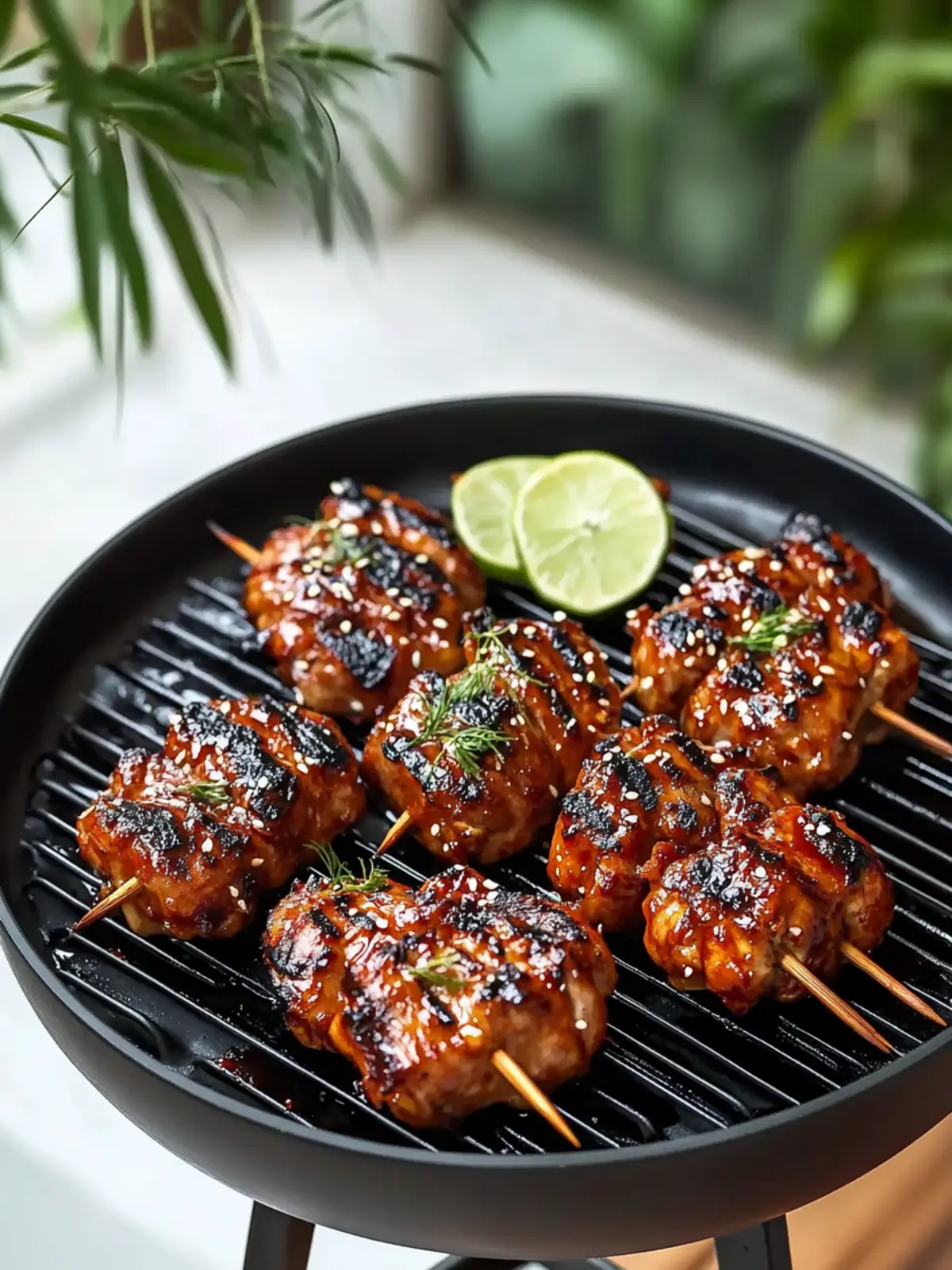 Knusprige japanische BBQ-Hühnchenschenkel in nur 30 Minuten 4 Knusprige japanische BBQ-Hühnchenschenkel