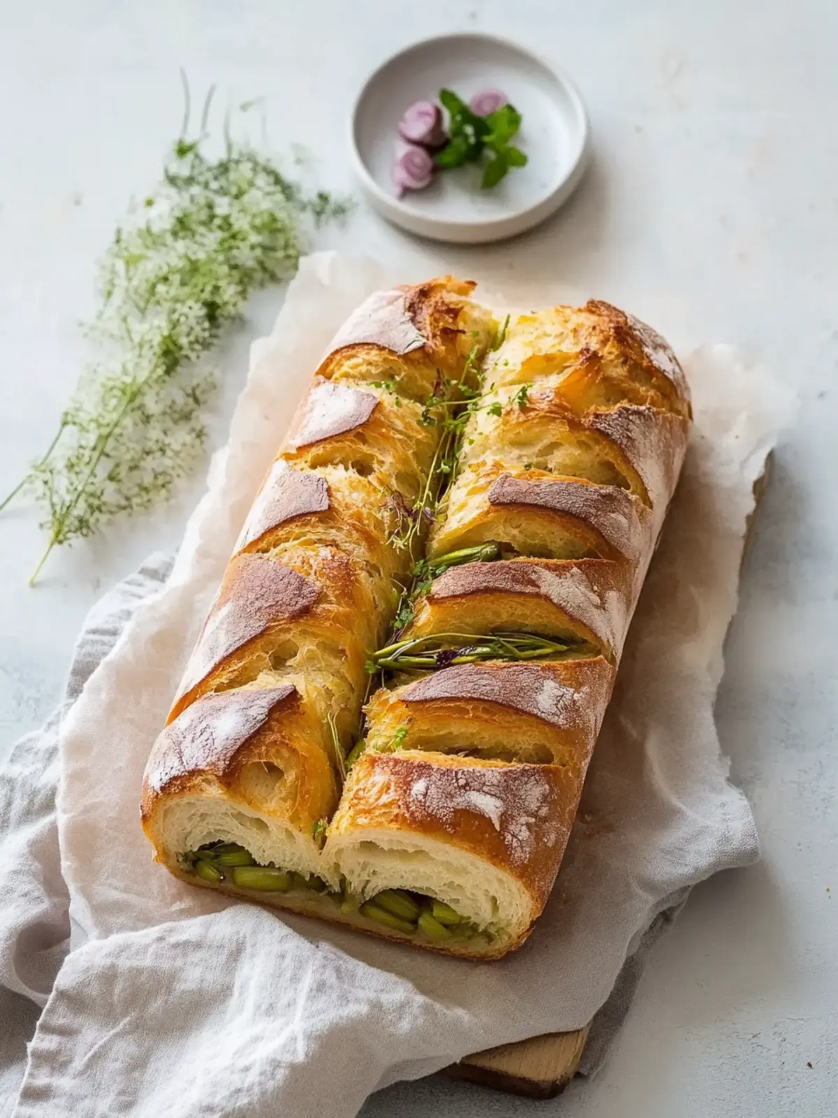 Bestes Zupfbrot mit Bärlauch: Fluffig und voller Genuss 2 Bestes Zupfbrot mit Bärlauch