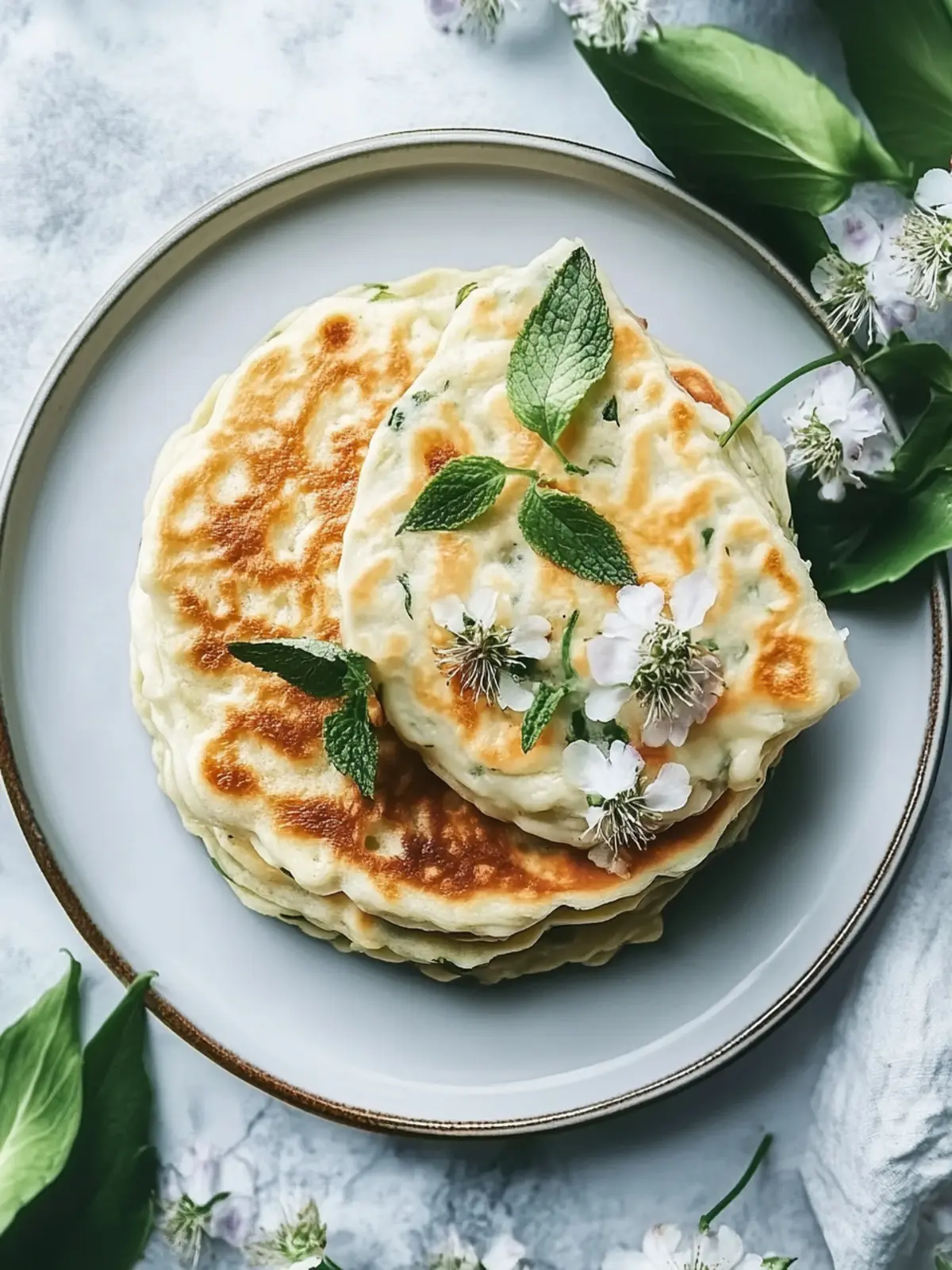 Genussvolles Bärlauch Pfannkuchen Rezept für jeden Anlass 2 Bärlauch Pfannkuchen