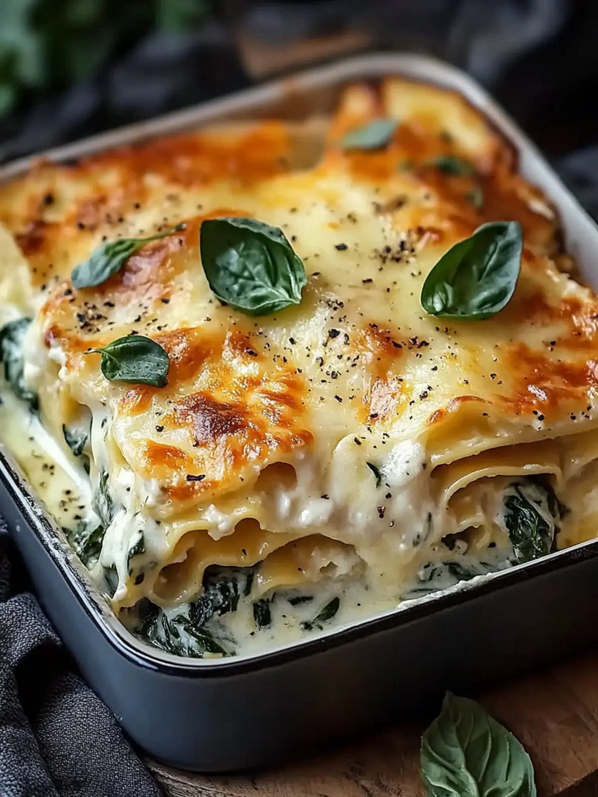 Lachs-Spinat-Lasagne: Gesund und köstlich für die Familie 3 Lachs-Spinat-Lasagne