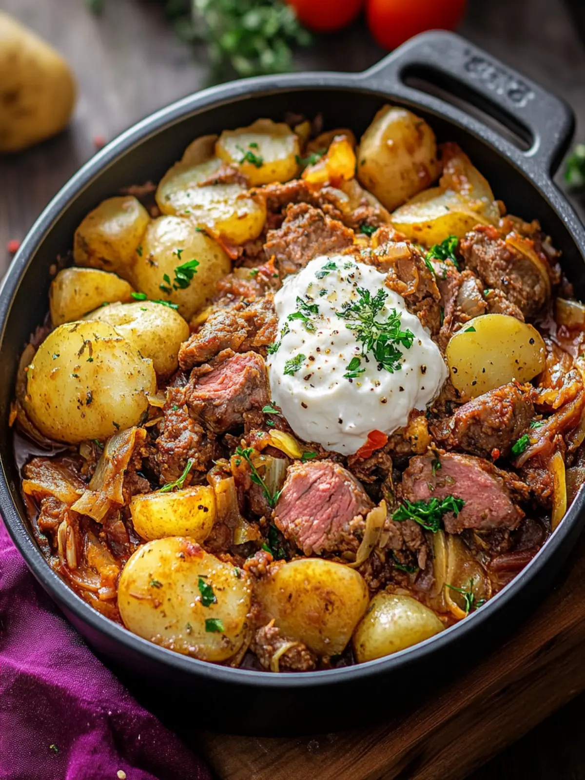 Wirsing-Eintopf mit Hackfleisch und Kartoffeln – Herzhaft genießen 2 Wirsing-Eintopf mit Hackfleisch und Kartoffeln