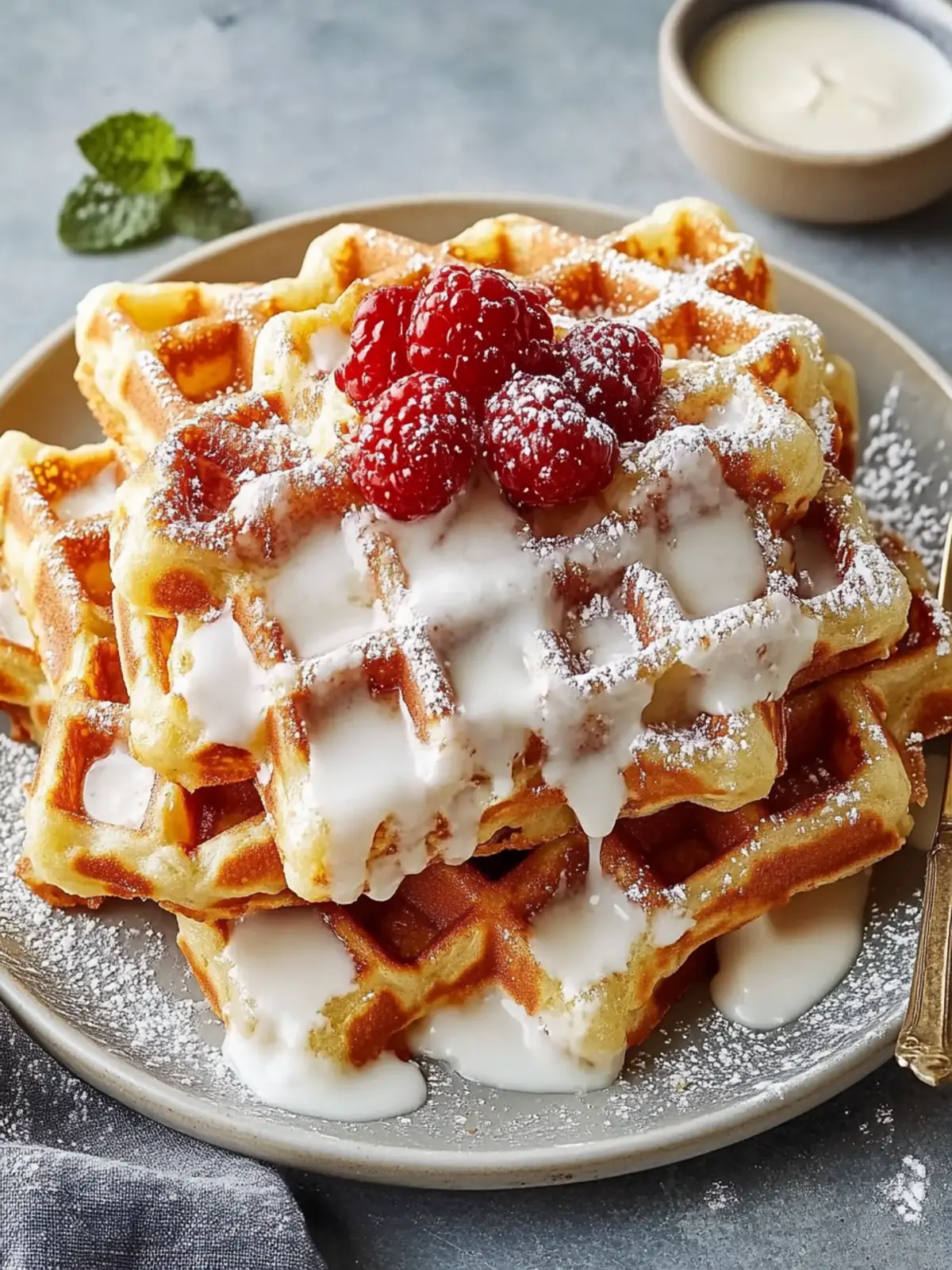 Zimtschnecken Waffeln Frischkäse – Der perfekte Brunch-Genuss 5 Zimtschnecken Waffeln Frischkäse