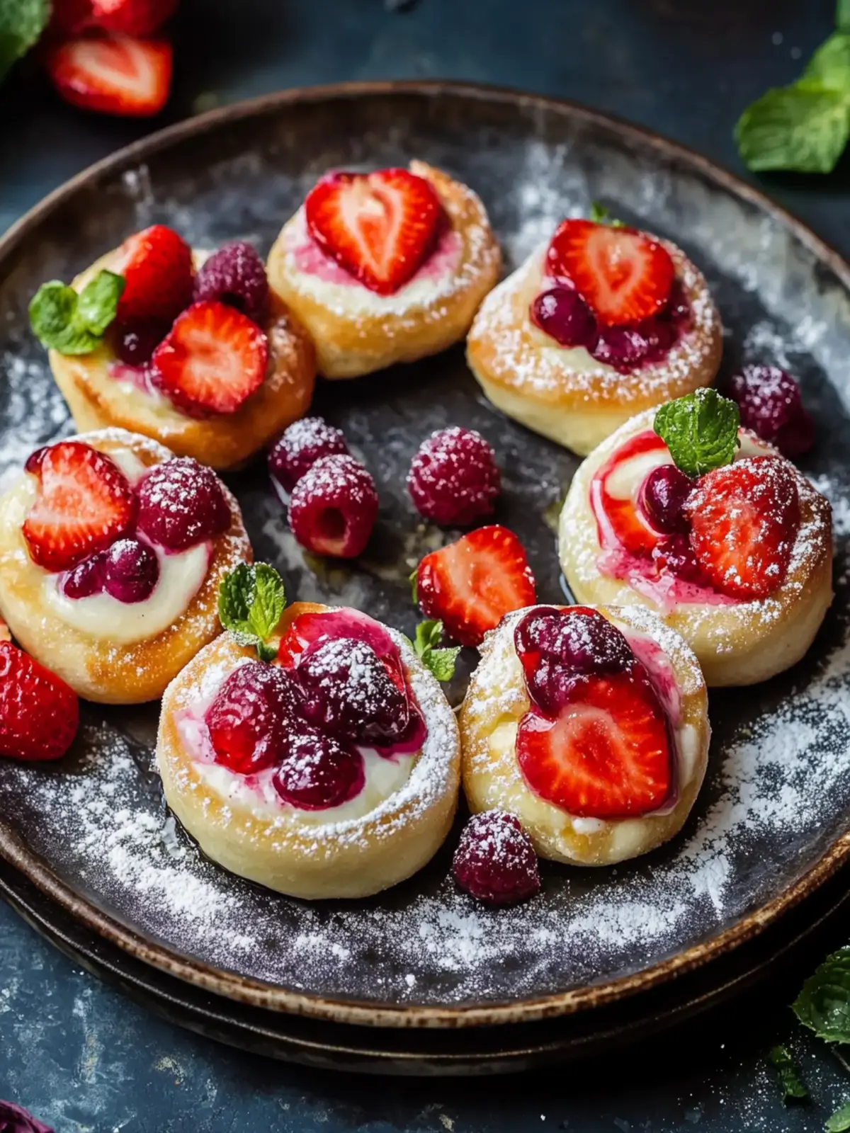Vegane Polnische Süßkäse Rollen mit Beeren – Ein leckerer Genuss 5 Vegane Polnische Süßkäse Rollen mit Beeren