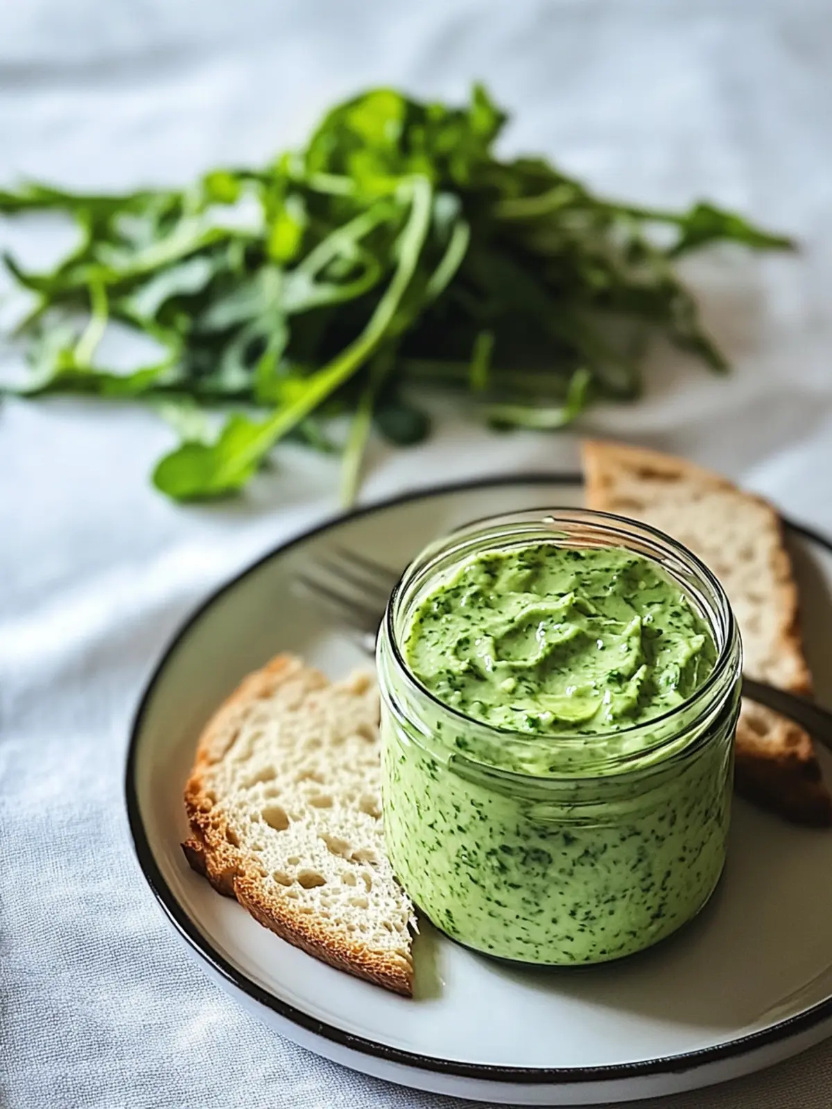 Rucola-Frischkäse-Dip selber machen: Blitzschnell und lecker 3 Rucola-Frischkäse-Dip selber machen