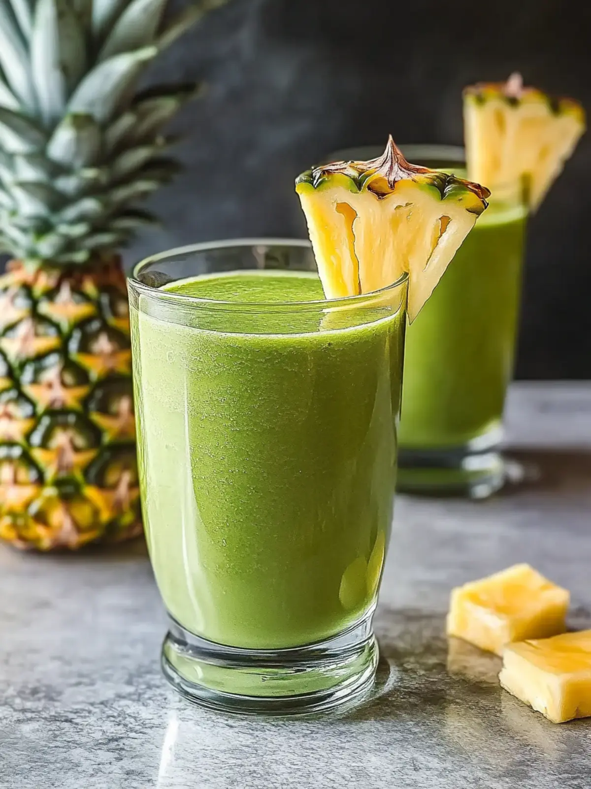 Ananas Grüner Smoothie: Frischer Kick für deinen Morgen 5 Ananas Grüner Smoothie