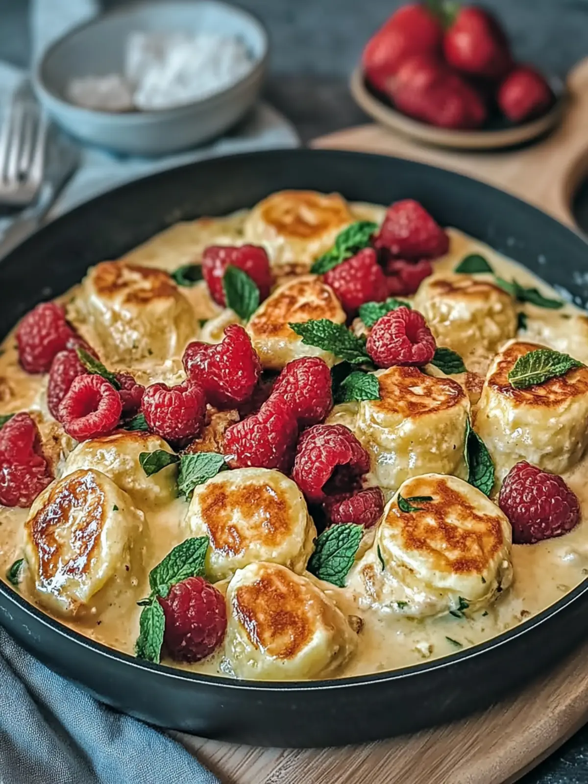 Cremige Maultaschenpfanne: Schnelles Veggie-Vergnügen für jeden Tag 5 Cremige Maultaschenpfanne