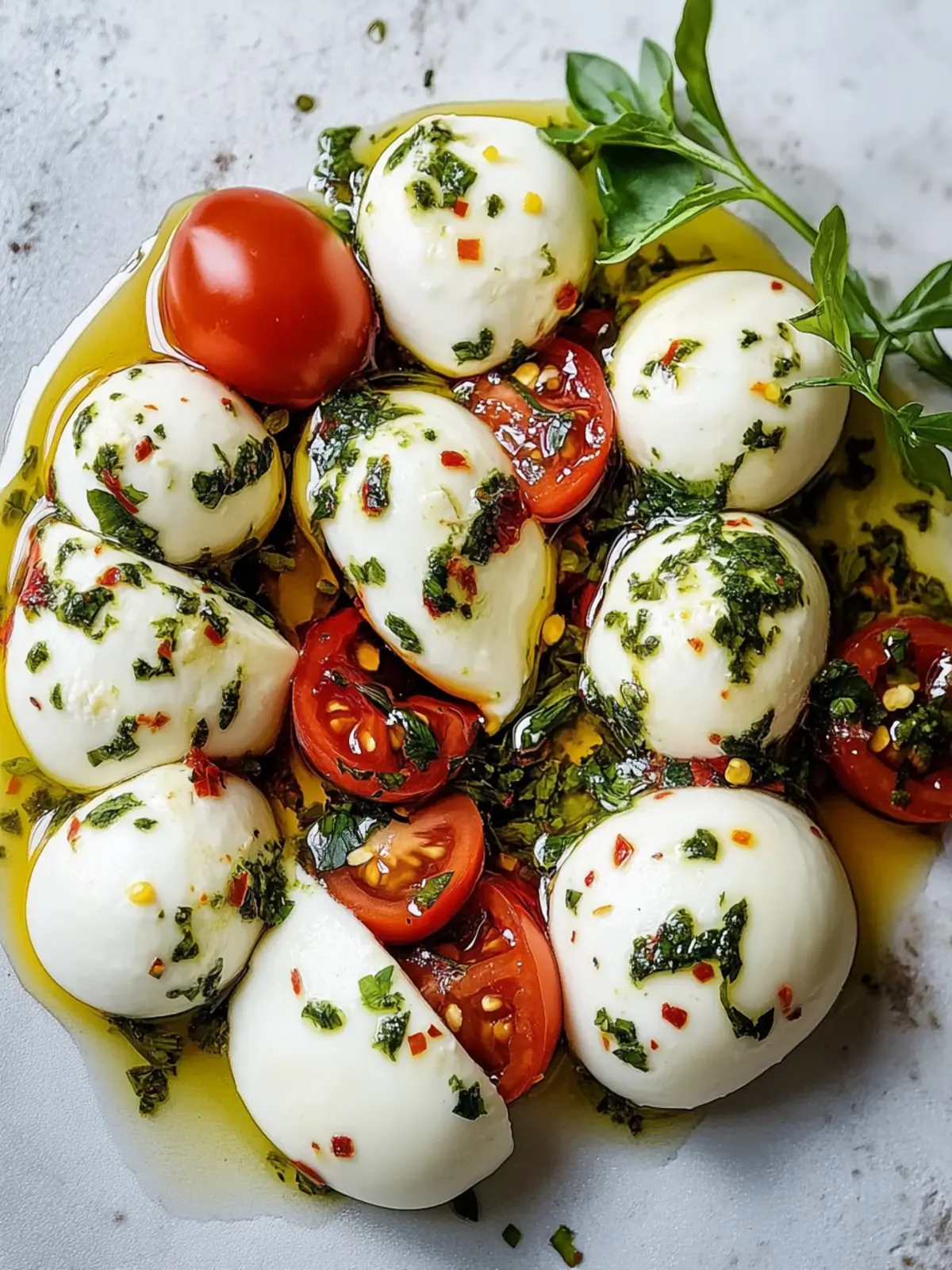 Eingelegter Mozzarella: Einfaches Rezept für Genießer 5 Eingelegter Mozzarella