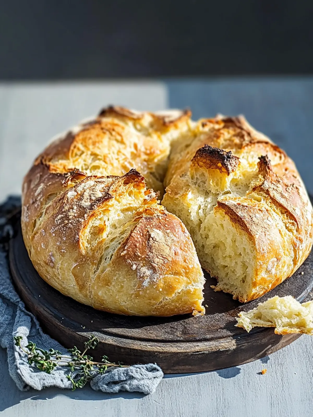 Knuspriges Omnia Knoblauch-Käse-Kräuter-Brot für Genussmomente 5 Omnia Knoblauch-Käse-Kräuter-Brot
