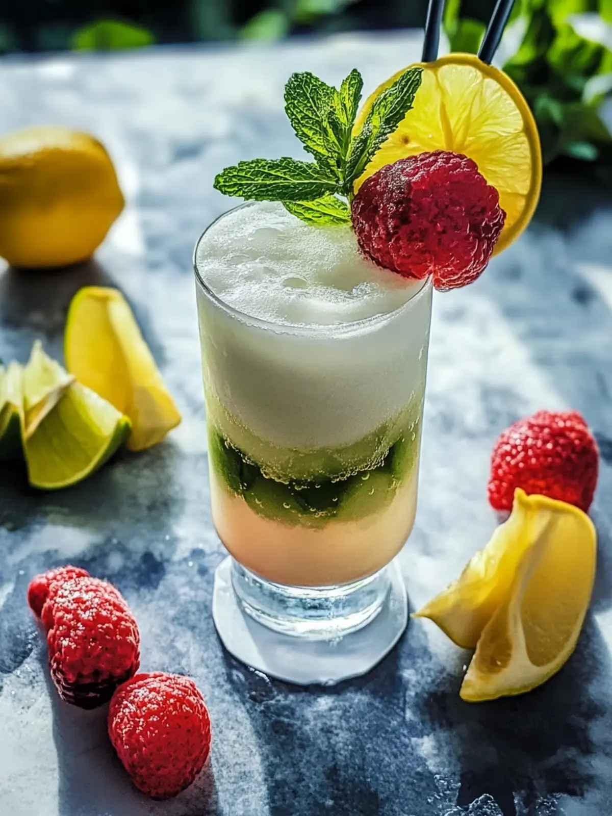 Erfrischendes Lavafluss Getränk: Tropischer Genuss für Zuhause 3 Lavafluss Getränk