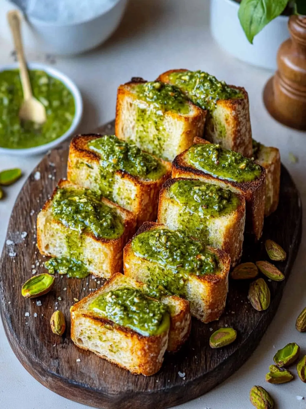 Pistazien Französisch Toast Sticks für ein dekadentes Frühstück 5 Pistazien Französisch Toast Sticks