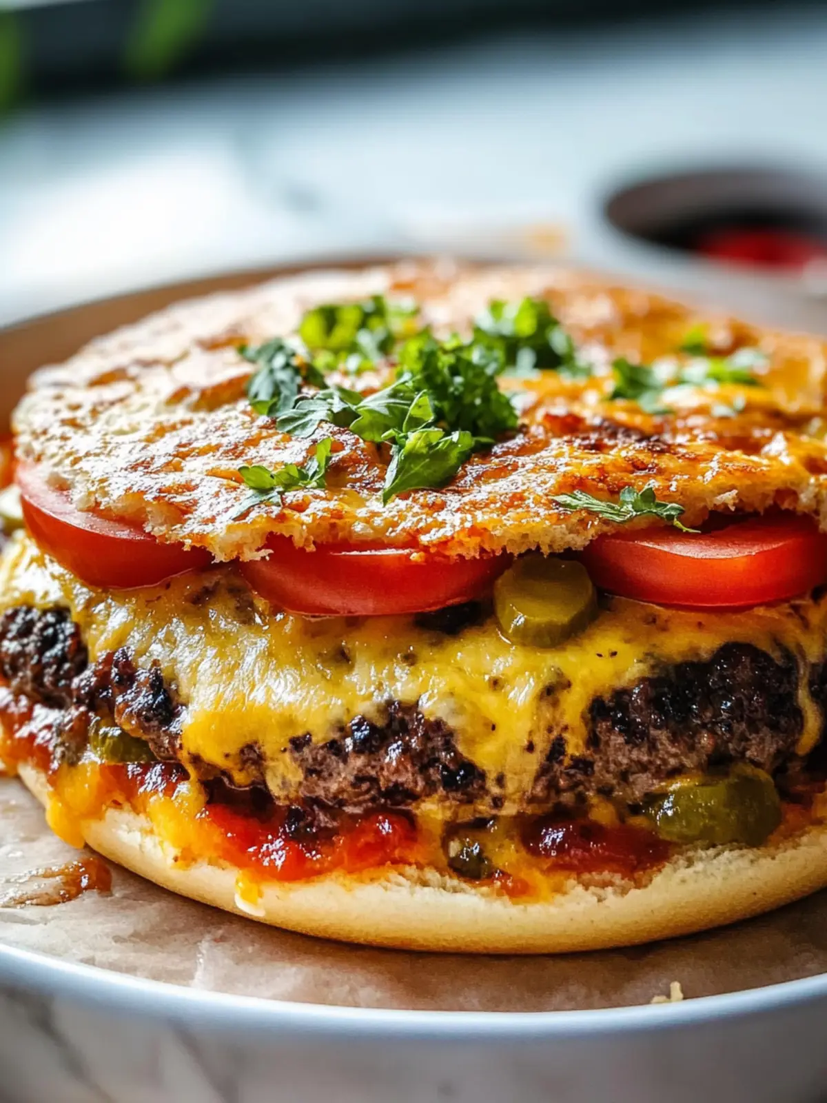 Dein Low Carb Cheeseburger Auflauf: Comfort Food neu definiert 2 Dein Low Carb Cheeseburger Auflauf