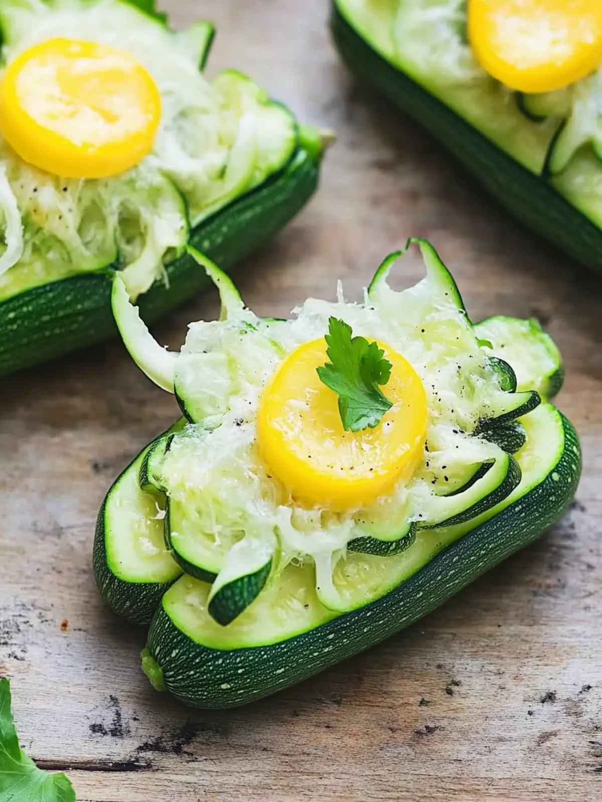 Köstliche Zucchini-Ei-Nester für dein perfektes Frühstück 3 Zucchini-Ei-Nester
