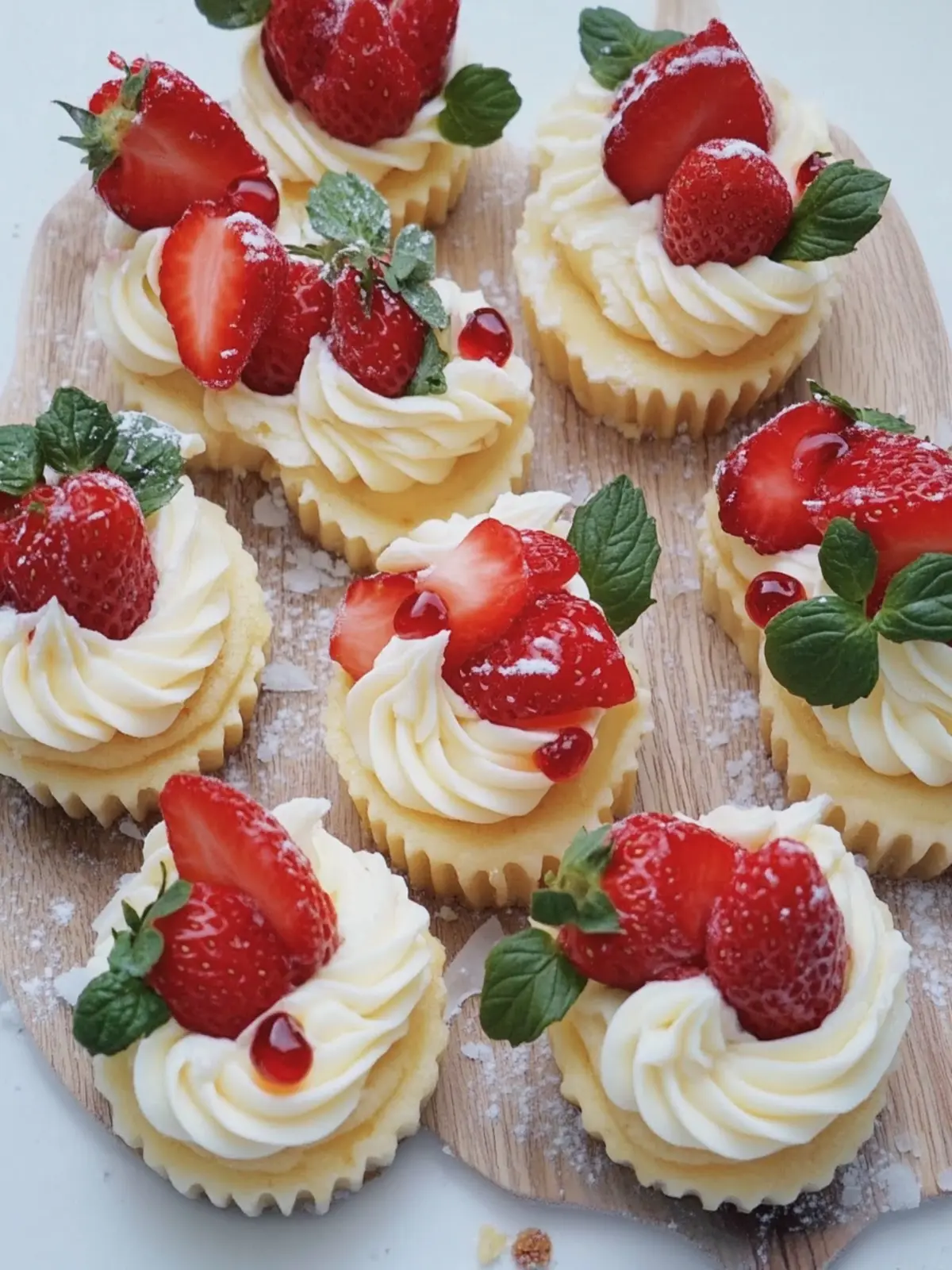 Spaghetti Eis Kuchen: Fruchtige Versuchung für jeden Anlass 2 Spaghetti Eis Kuchen/Tartelettes