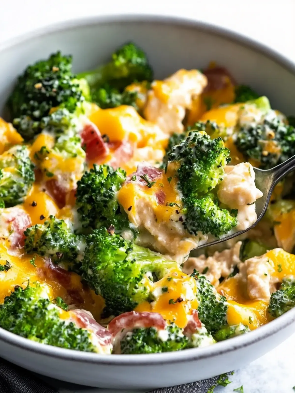 Keto Brokkoli-Schinken-Auflauf: Cremig und Einfach Genießen 3 Keto Brokkoli-Schinken-Auflauf