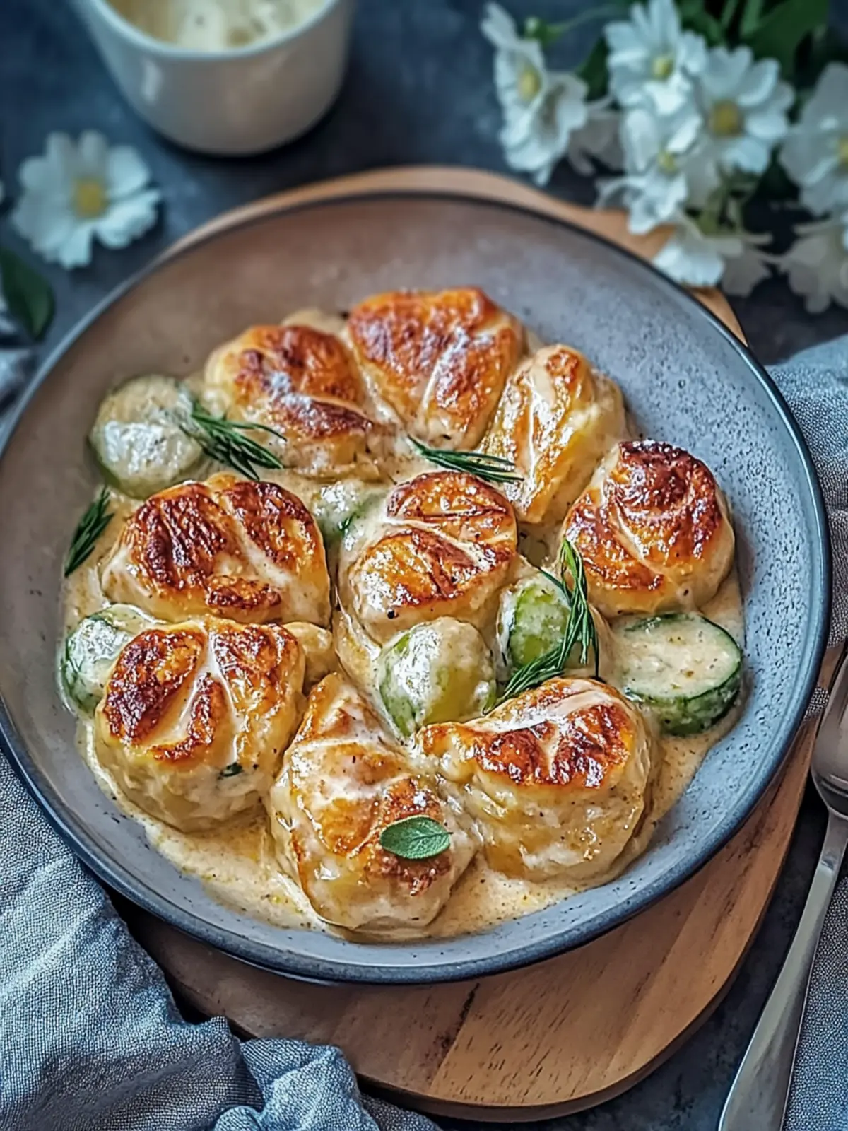 Cremige Maultaschenpfanne: Schnelles Veggie-Vergnügen für jeden Tag 4 Cremige Maultaschenpfanne