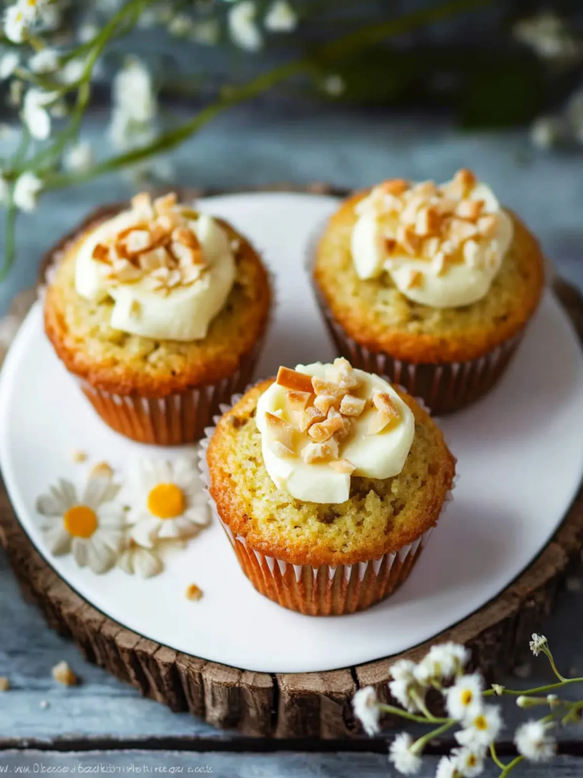 Leckere Rübli Muffins mit Öl und Frischkäse Topping für Ostern 3 Leckere Rübli Muffins mit Öl und Frischkäse Topping