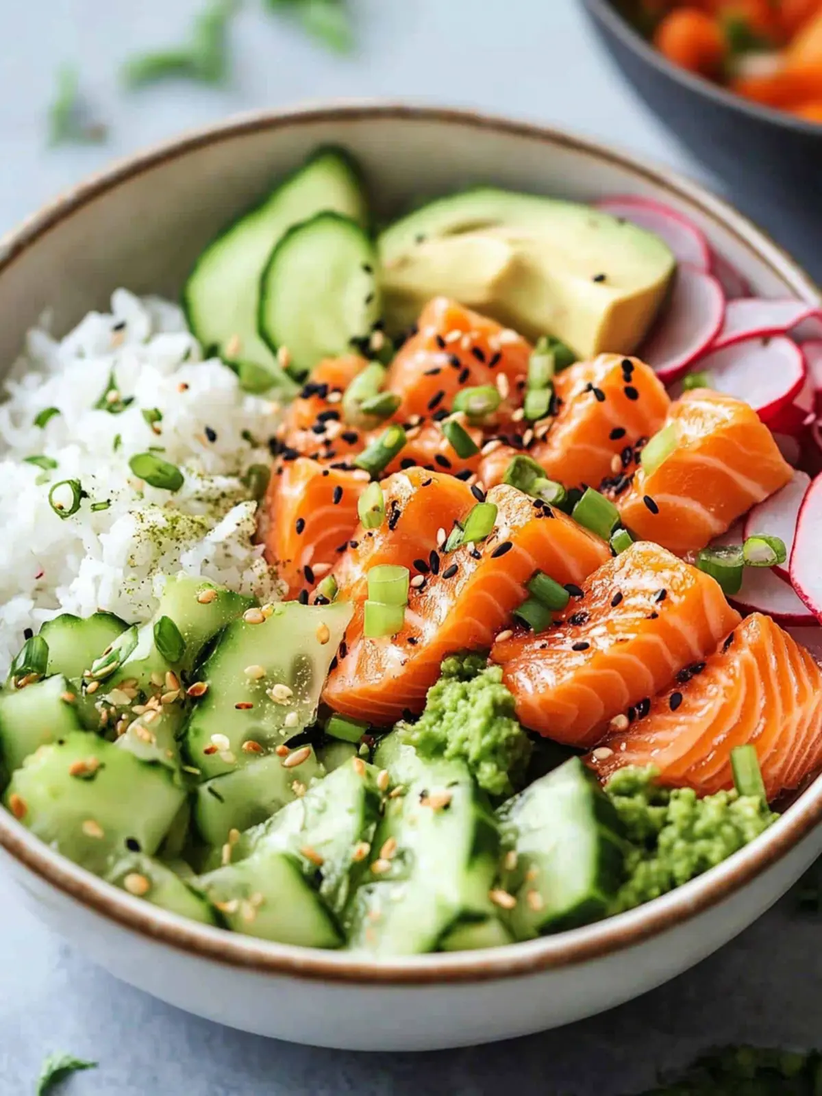 Knusprige Lachs Bowls Reis für einen unvergesslichen Genuss 3 Knusprige Lachs Bowls Reis