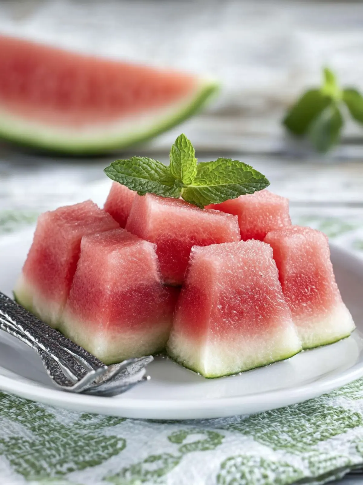 Wassermelonen Traum Quadrate Rezept – Erfrischend und Einfach 5 Wassermelonen Traum Quadrate Rezept