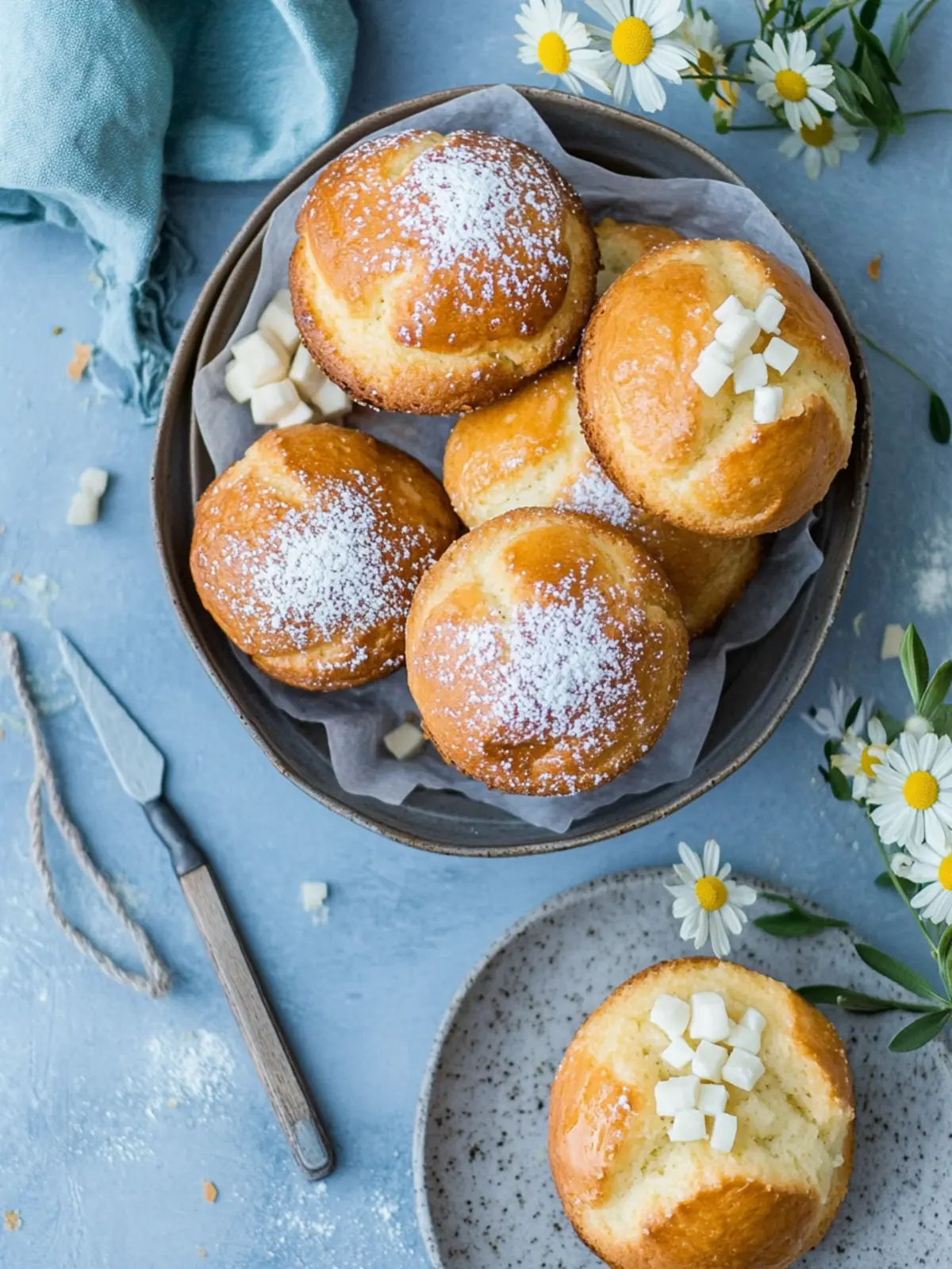 Fluffige Laugenmuffins für dein perfektes Frühstückserlebnis 4 Laugenmuffins