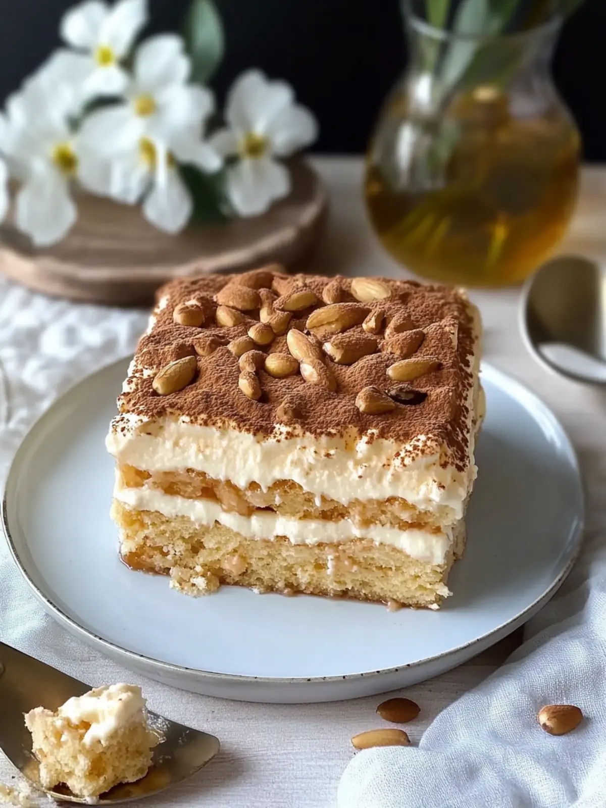 Bienenstich Tiramisu – Cremiger Genuss ohne Kaffee 2 Bienenstich Tiramisu