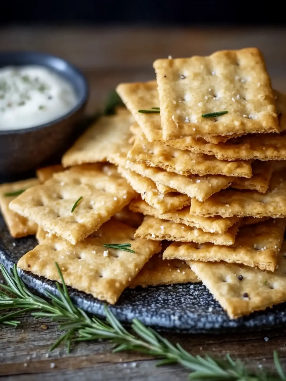 Knusprige, säuerliche Sauerteig-Rest-Kekse für jeden Snack-Liebhaber 4 Knusprige, säuerliche Sauerteig-Rest-Kekse Rezept