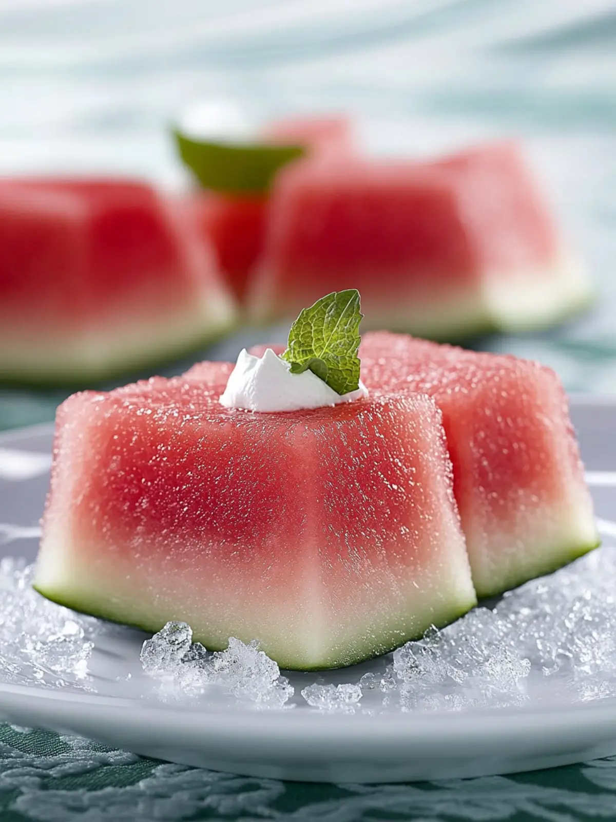 Wassermelonen Traum Quadrate Rezept – Erfrischend und Einfach 3 Wassermelonen Traum Quadrate Rezept