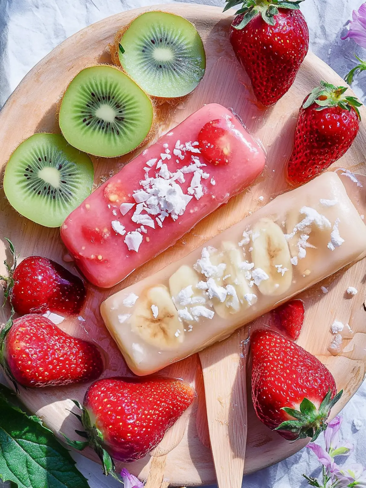 Fruchtige Süße: Vegetarische Sommerrollen für den Genuss 4 Sweet Summer Rolls