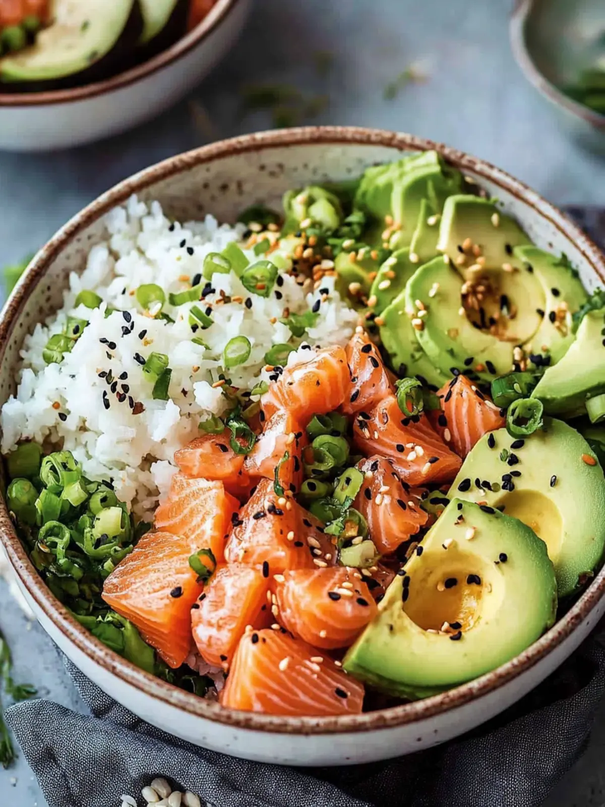 Knusprige Lachs Bowls Reis für einen unvergesslichen Genuss 5 Knusprige Lachs Bowls Reis