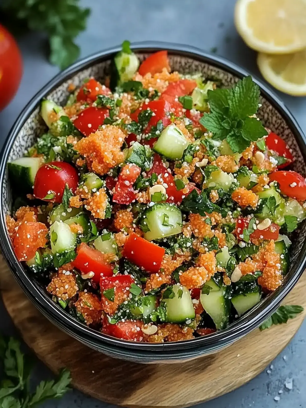 Frischer Bulgursalat Rezept für gesunde Genussmomente 4 Bulgursalat Rezept