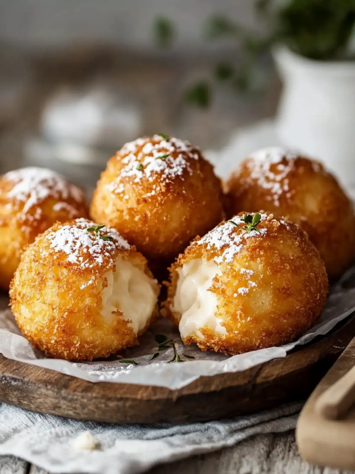 Luftfritteuse Käsebällchen: Crispy Genuss in 8 Minuten 4 Luftfritteuse Käsebällchen