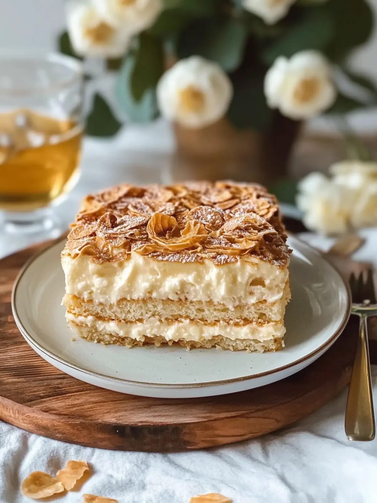 Bienenstich Tiramisu – Cremiger Genuss ohne Kaffee 3 Bienenstich Tiramisu