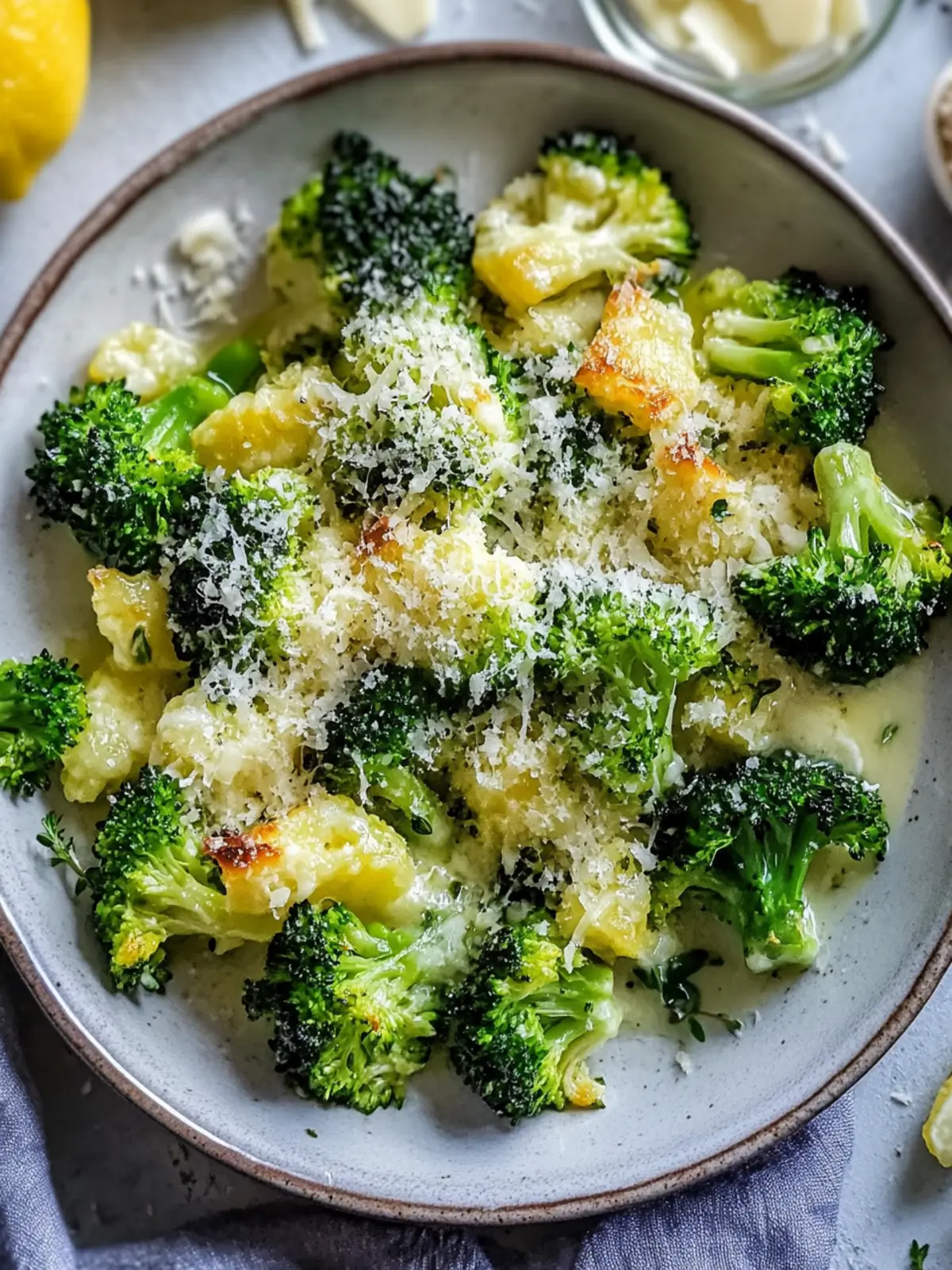 Knoblauch Parmesan gerösteter Brokkoli – Gesund & Lecker! 2 Knoblauch Parmesan gerösteter Brokkoli