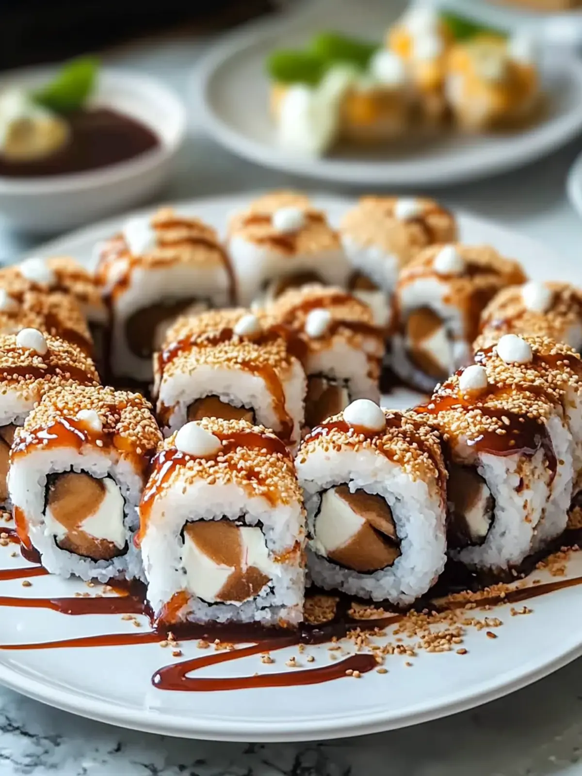 Süße S’mores Sushi Rollen: Einfache 3-Zutaten-Genuss! 5 S’mores Sushi Rollen