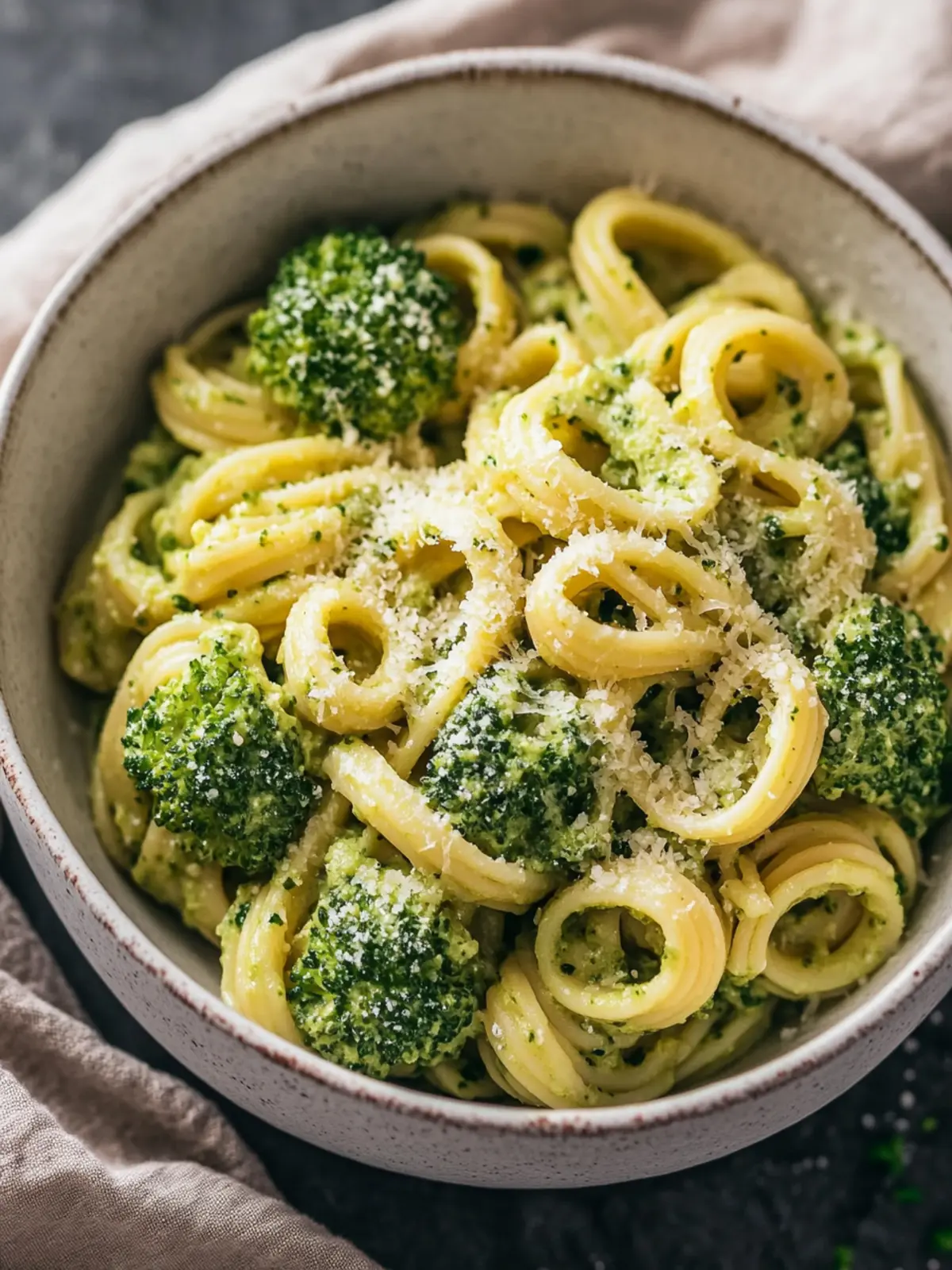 Einfache gesunde Brokkoli-Pasta für schnelles Wohlfühlessen 2 Einfache gesunde Brokkoli-Pasta