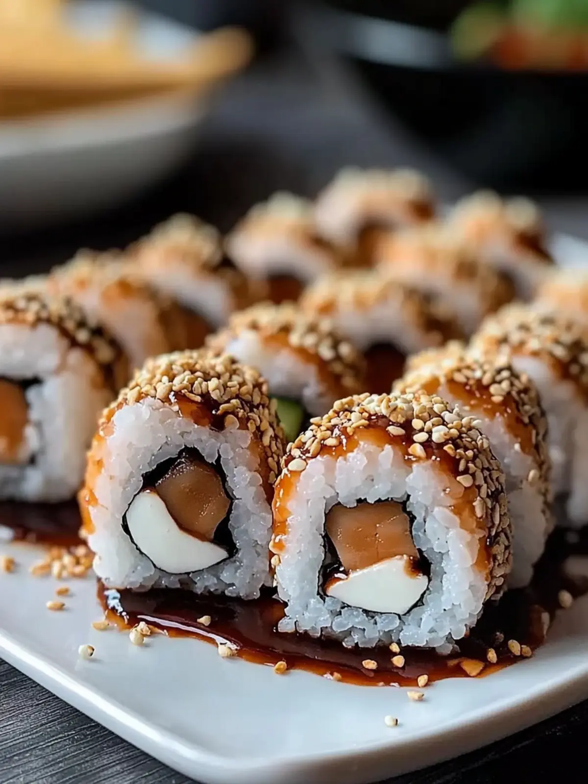 Süße S’mores Sushi Rollen: Das einfache No-Bake Dessert! 4 S’mores Sushi Rollen