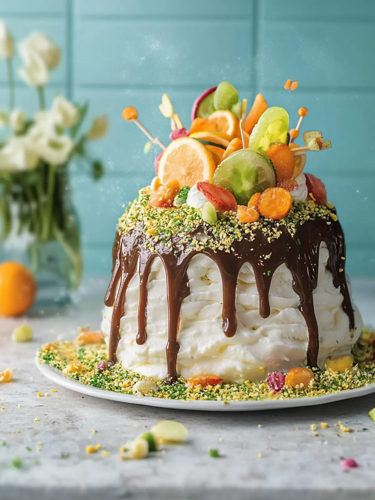 Oster Piñata-Kuchen: Ein süßer Überraschungstraum 3 Oster Piñata-Kuchen