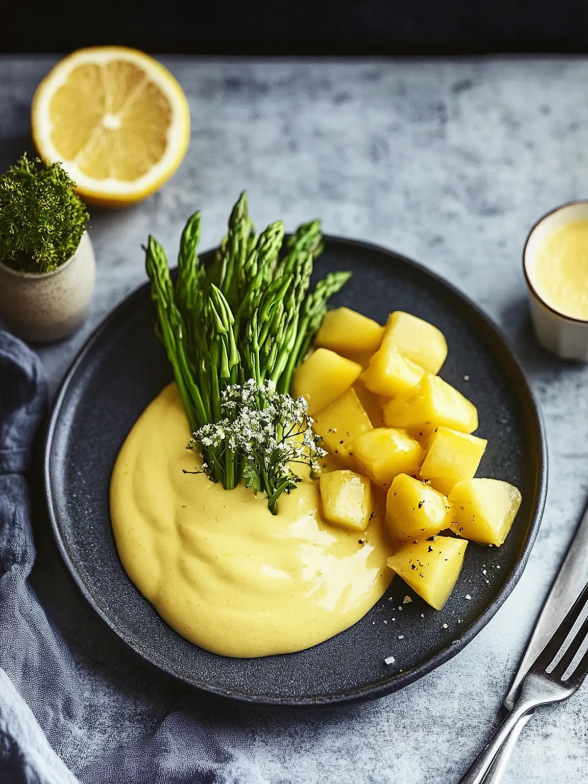 Vegane Sauce Hollandaise in 10 Minuten – Einfach und Cremig 2 Vegane Sauce Hollandaise